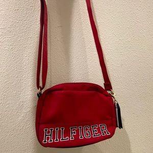 Small Red Tommy Hilfiger Crossbody